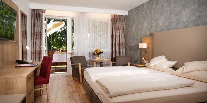 Wellnessurlaub - Akupunktmassage - Bayern - Westseitzimmer 1. OG - Hotel Quellenhof