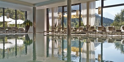 Wellnessurlaub - Pools: Innenpool - Berchtesgaden - Kempinski Hotel Berchtesgaden