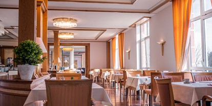 Wellnessurlaub - Umgebungsschwerpunkt: Fluss - Regensburg - Frühstücksrestaurant - The Monarch Hotel