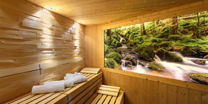 Wellnessurlaub - Rücken-Nacken-Massage - Baiersbronn - Bio-Sauna "Schwarzwald" - Hotel Grüner Wald****S