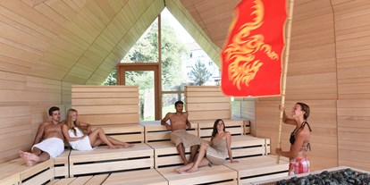 Wellnessurlaub - Kräutermassage - Baden-Württemberg - Sauna in der Therme Jordanbad - Parkhotel Jordanbad