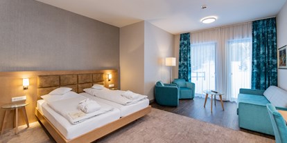 Wellnessurlaub - Parkplatz: kostenlos beim Hotel - Hessen - Zimmerbeispiel Deluxe-Doppelzimmer - Romantik Hotel Stryckhaus
