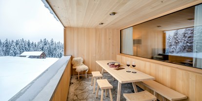 Wellnessurlaub - Finnische Sauna - Vorarlberg - Fuchsegg Eco Lodge