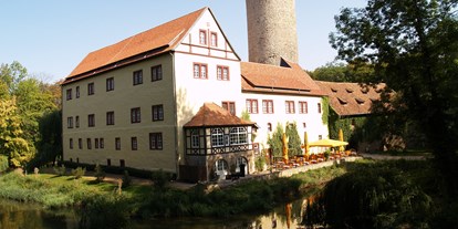 Wellnessurlaub - Hotel-Schwerpunkt: Wellness & Familie - Weserbergland, Harz ... - Burgansicht - Hotel & Spa Wasserschloss Westerburg