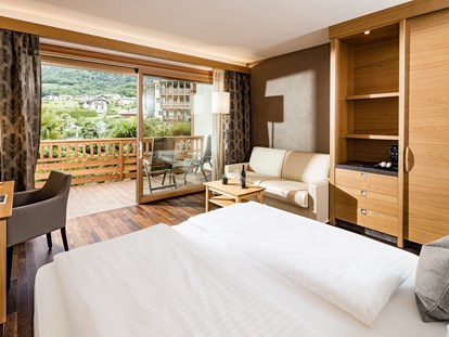 Wellnessurlaub - Umgebungsschwerpunkt: Berg - Völlan/Lana - Juniorsuite de luxe Giardino  - Lake Spa Hotel SEELEITEN