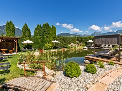 Wellnessurlaub - Parkplatz: kostenlos beim Hotel - St. Martin (Trentino-Südtirol) - Naturbadeteich - Hotel Sun