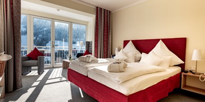 Wellnessurlaub - Bettgrößen: Doppelbett - Reuthe - 4* Hotel Erlebach - Wander- Wellness & Genusshotel in Vorarlberg