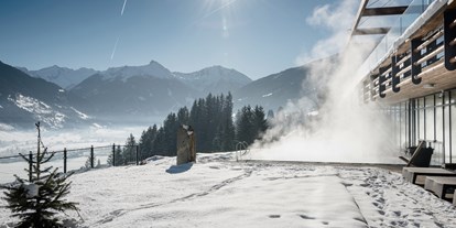 Wellnessurlaub - Umgebungsschwerpunkt: am Land - Matrei in Osttirol - Ausblick Winter DAS.GOLDBERG - Das Goldberg