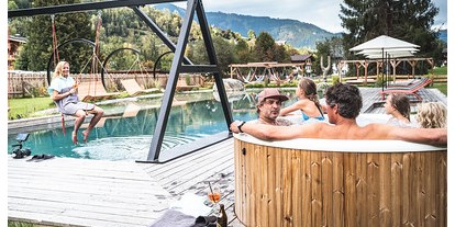 Wellnessurlaub - Hotel-Schwerpunkt: Wellness & Skifahren - Region Zell am See - Badeteich - Das Falkenstein Kaprun