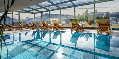 Wellnessurlaub - Pools: Innenpool - La Villa in Badia - Hallenbad - Berglandhotel Untertheimerhof
