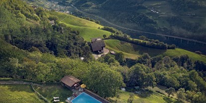 Wellnessurlaub - Kräuterbad - St. Leonhard (Trentino-Südtirol) - Außen-Schwimmbad - Berglandhotel Untertheimerhof