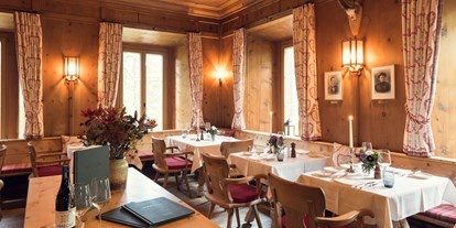 Wellnessurlaub - Restaurant - Davos Dorf - Restorant Stüva 1817 - Parkhotel Margna
