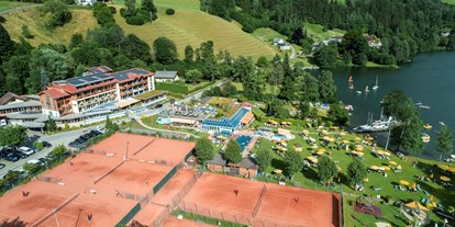 Wellnessurlaub - Pools: Innenpool - Faaker-/Ossiachersee - Familien - Sportresort Brennseehof 