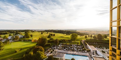 Wellnessurlaub - Umgebungsschwerpunkt: am Land - Burgenland - Blick auf den Golfplatz - Hotel Reiters Supreme