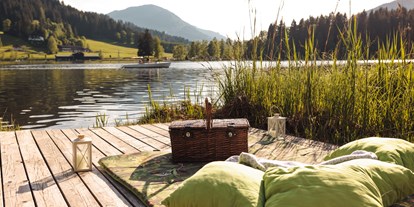Wellnessurlaub - Pools: Außenpool beheizt - Region Kitzbühel - Alpenhotel Kitzbühel am Schwarzsee