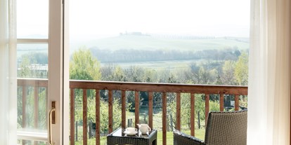 Wellnessurlaub - Aromamassage - Toskana - ADLER Spa Resort THERMAE - Blick aus dem Zimmer - ADLER Spa Resort THERMAE