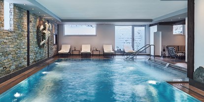 Wellnessurlaub - Hotel-Schwerpunkt: Wellness & Skifahren - Zermatt - Pool - SchlossHotel Zermatt