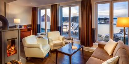 Wellnessurlaub - Bettgrößen: Doppelbett - Brandenburg Nord - Suite - Precise Resort Hafendorf Rheinsberg