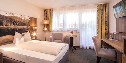 Wellnessurlaub - Bettgrößen: Doppelbett - Kollnburg - EZ Sonnengarten - Hotel Herzog Heinrich