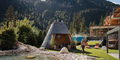 Wellnessurlaub - Finnische Sauna - La Villa in Badia - Hotel Cristallo Wellness Mountain Living