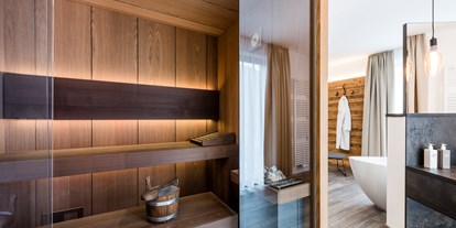 Wellnessurlaub - Kosmetikbehandlungen - Marling - Spa Suite mit Privat Sauna - Hotel Mein Matillhof