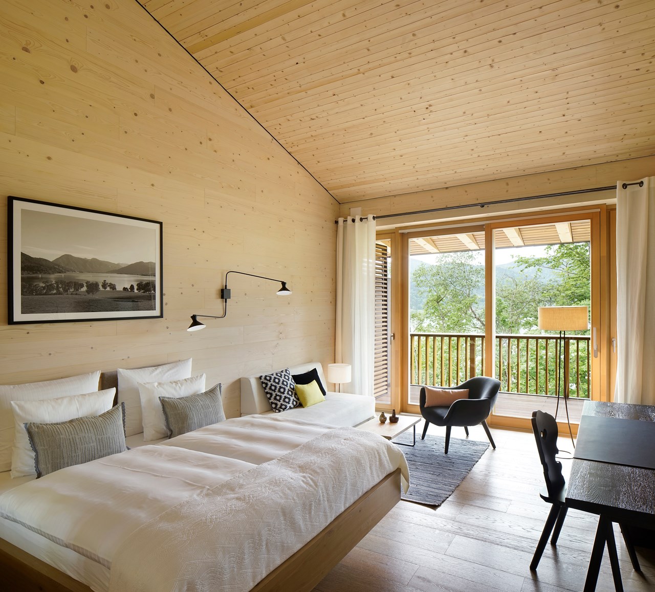 Hotel - DAS TEGERNSEE Zimmerkategorien Appartments zwei Schlafzimmer | Alpenchalets