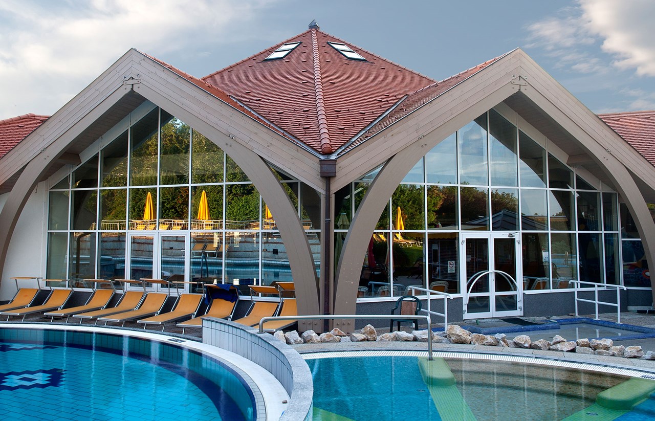 Kolping Hotel Spa & Family Resort Saunen und Bäder im Detail Erlebnisbad im Freien
