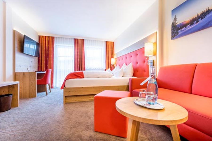 Hotel Alpenland Zimmerkategorien Doppelzimmer