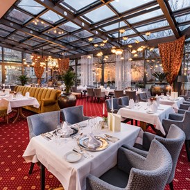 Wellnesshotel: Wintergarten-Restaurant - Göbel´s Schlosshotel " Prinz von Hessen "