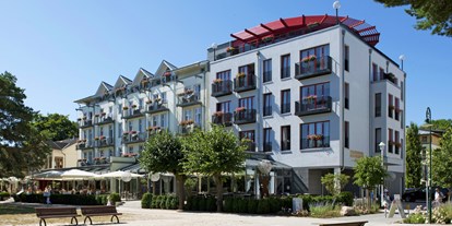Wellnessurlaub - Hotel-Schwerpunkt: Wellness & Kulinarik - Vorpommern - Strandhotel Heringsdorf aus Promenadensicht - Strandhotel Heringsdorf