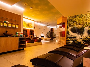 Vital- und Wellnesshotel Albblick Saunen und Bäder im Detail Sauna-Lounge