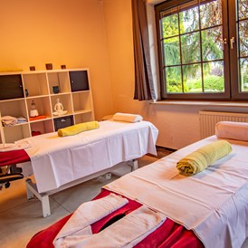 Wellnesshotel: Anwendungsraum Paar-Massage - Vital- und Wellnesshotel Albblick