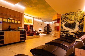 Wellnesshotel: Sauna-Lounge - Vital- und Wellnesshotel Albblick