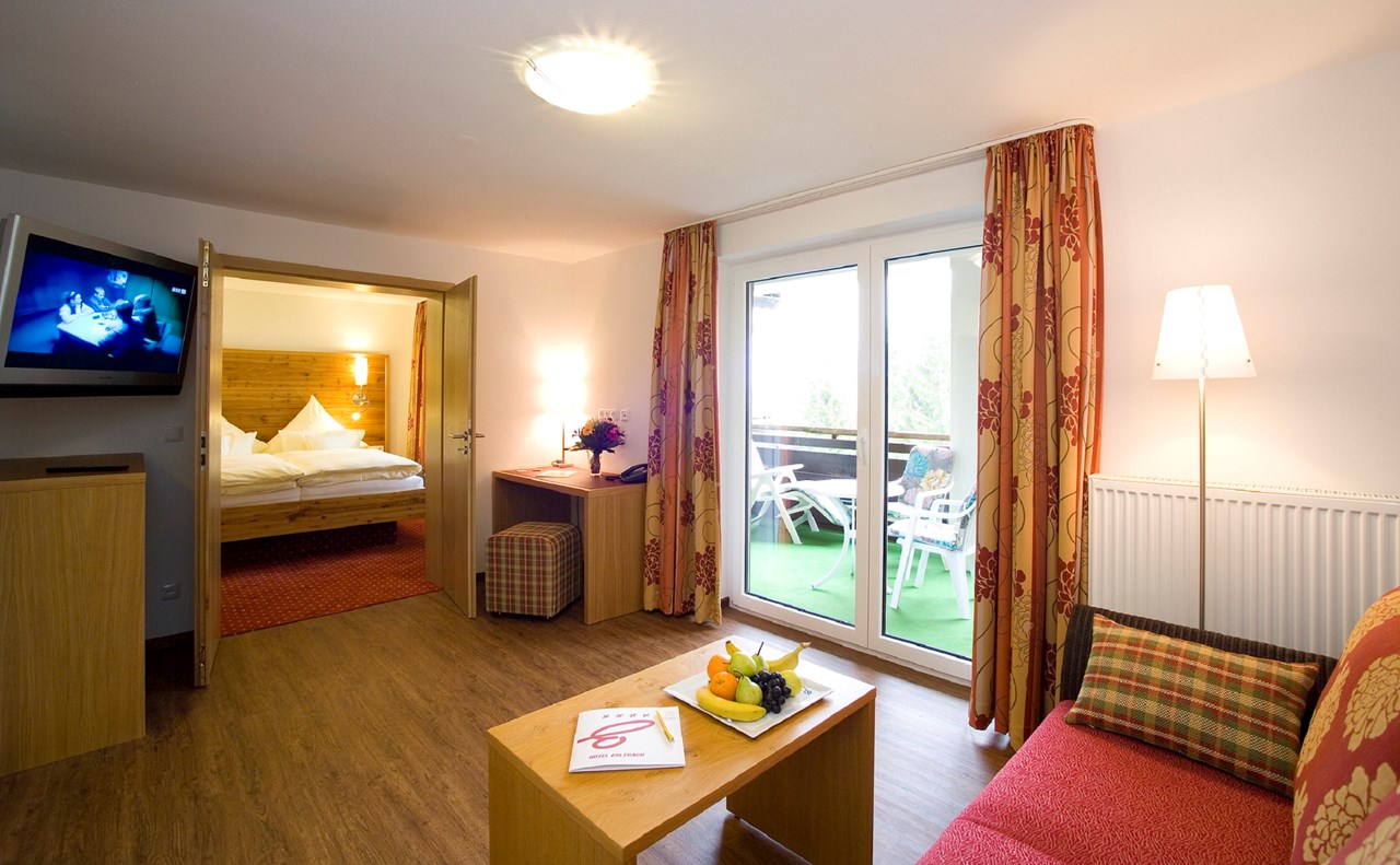 4* Hotel Erlebach - Wander- Wellness & Genusshotel in Vorarlberg Zimmerkategorien Alpensuite 40 qm