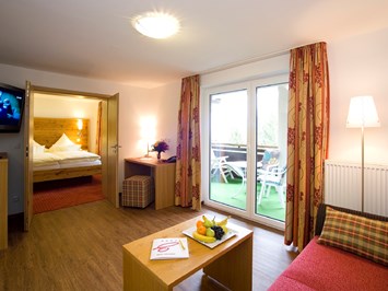 4* Hotel Erlebach - Wander- Wellness & Genusshotel in Vorarlberg Zimmerkategorien Alpensuite 40 qm