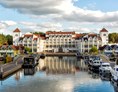 Wellnesshotel: Aussenansicht - Precise Resort Hafendorf Rheinsberg
