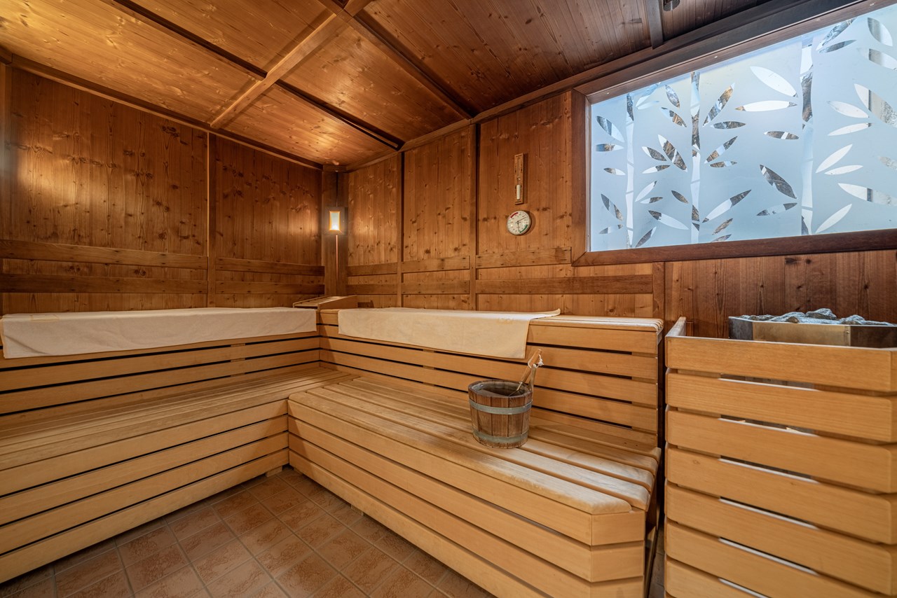 Hotel Adria Saunen und Bäder im Detail Finnische Sauna